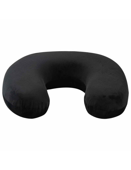 Cuscino con cuscino Nero 27 x 27 x 8 cm Velluto