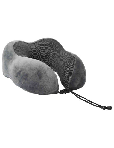 Cuscino con cuscino Regolabile Grigio 28 x 25 x 14 cm Velluto