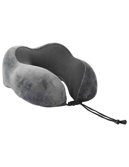 Cuscino con cuscino Regolabile Grigio 28 x 25 x 14 cm Velluto