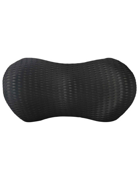 Cuscino con cuscino Nero 47 x 24 x 13 cm Reticolo 4D