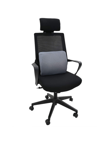 Cuscino con cuscino Regolabile Grigio 34 x 31.5 x 12 cm Rete