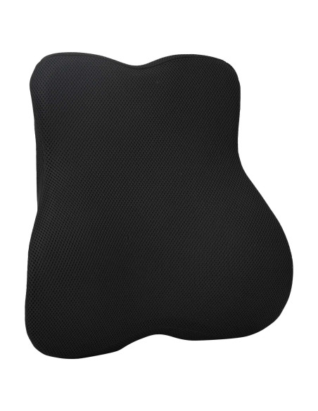 Cuscino con cuscino Regolabile Nero 40 x 40 x 11 cm a rete