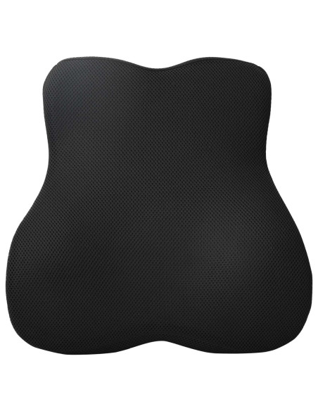 Cuscino con cuscino Regolabile Nero 40 x 40 x 11 cm a rete