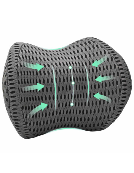 Cuscino con cuscino Grigio 31 x 23 x 14 cm Reticolo 4D