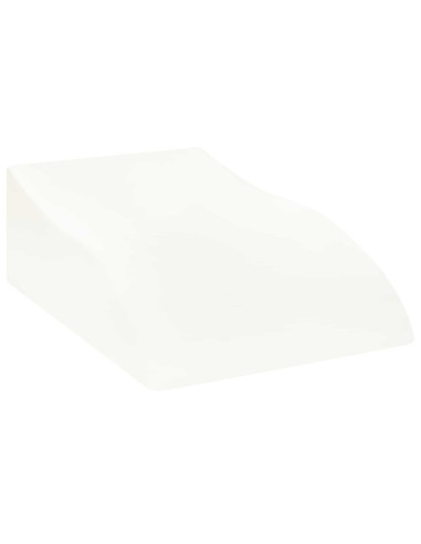 Cuscino per le Gambe Bianco 68 x 41 x 24 cm