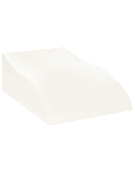 Cuscino per le Gambe Grigio 68 x 41 x 24 cm