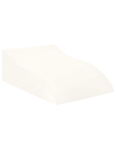 Cuscino per le Gambe Bianco 68 x 40 x 21,5 cm 2