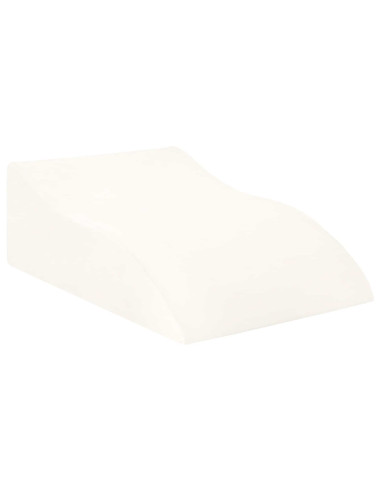 Cuscino per le Gambe Bianco 68 x 40 x 21,5 cm