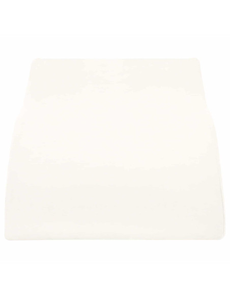 Cuscino per le Gambe Bianco 68 x 40 x 21,5 cm