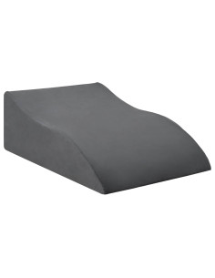 Cuscino per le Gambe Grigio 68 x 41 x 21 cm 2