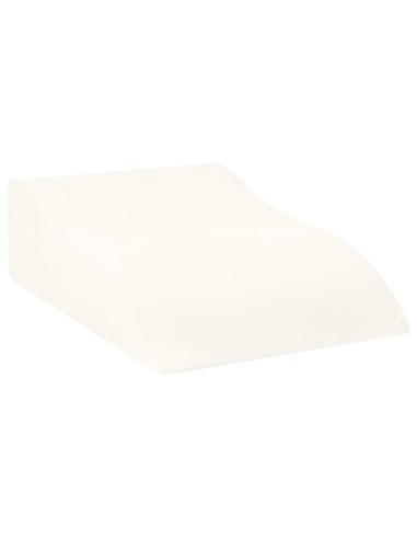 Cuscino per le Gambe Bianco 68 x 40 x 18 cm