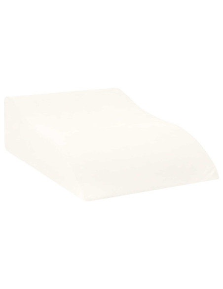 Cuscino per le Gambe Bianco 68 x 40 x 18 cm