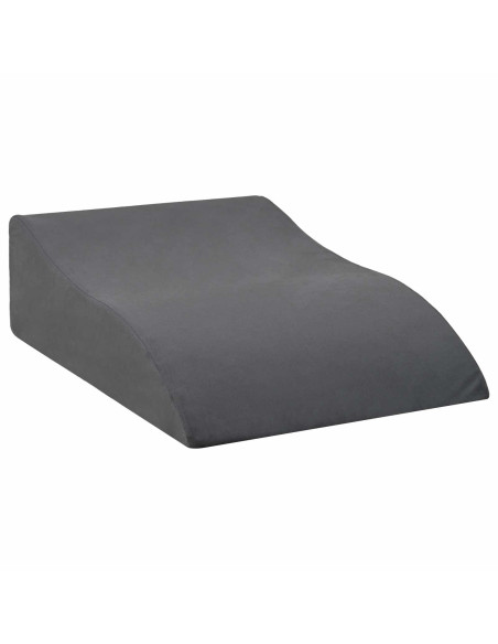 Cuscino per le Gambe Grigio 68 x 40 x 18 cm