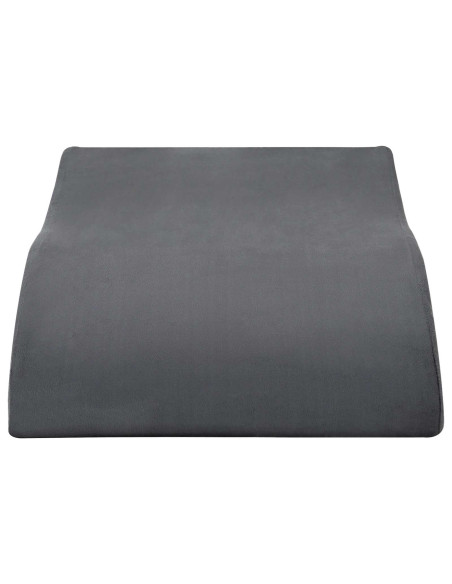 Cuscino per le Gambe Grigio 68 x 40 x 18 cm