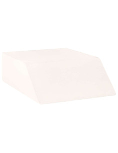 Cuscino per Gambe Tinta unita Bianco 63 x 52 x 19,5 cm 2
