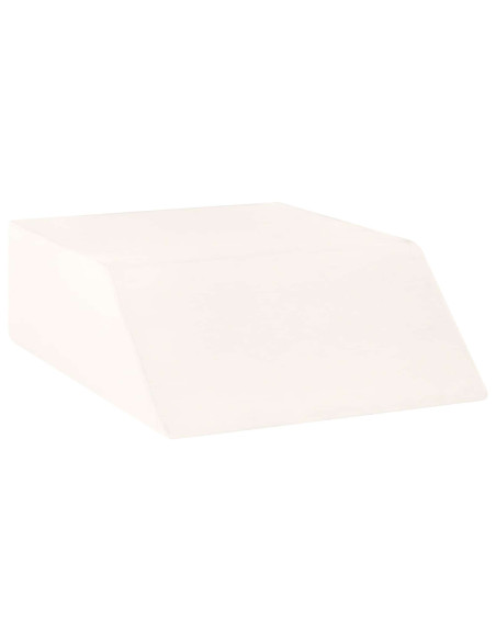 Cuscino per Gambe Tinta unita Bianco 63 x 52 x 19,5 cm