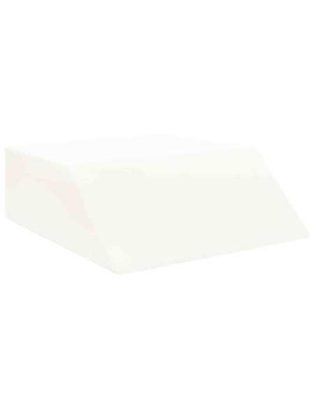 Cuscino per Gambe Tinta unita Bianco 63 x 52 x 19,5 cm