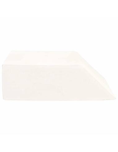 Cuscino per Gambe Tinta unita Bianco 63 x 52 x 19,5 cm