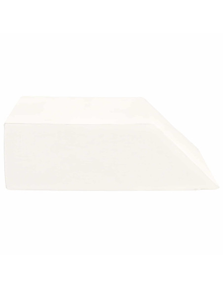 Cuscino per Gambe Tinta unita Bianco 63 x 52 x 19,5 cm