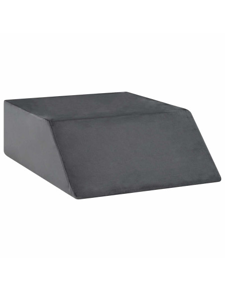Cuscino per Gambe Tinta unita Grigio 63 x 52 x 19 cm