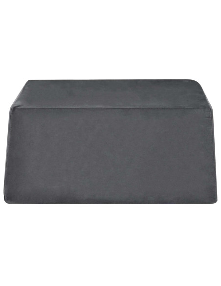 Cuscino per Gambe Tinta unita Grigio 63 x 52 x 19 cm