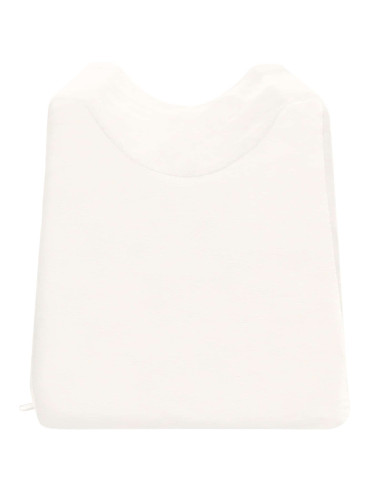 Cuscino per le gambe Tinta unita Bianco 68 x 25 x 21,5 cm