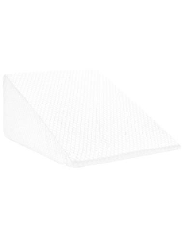 Cuscino per Gambe Tinta unita Bianco 60 x 50 x 30 cm