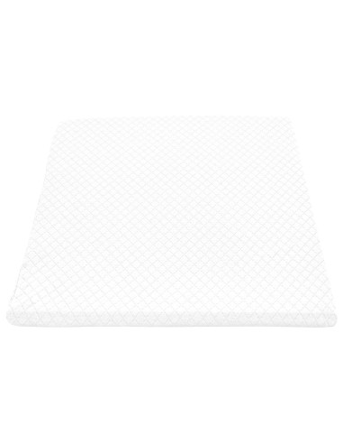 Cuscino per Gambe Tinta unita Bianco 60 x 50 x 30 cm