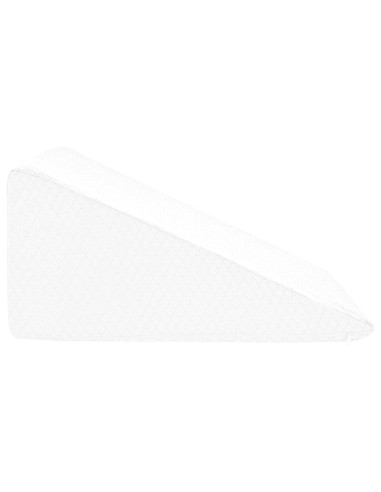 Cuscino per Gambe Tinta unita Bianco 60 x 50 x 30 cm