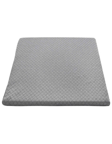 Cuscino per Gambe Tinta unita Grigio 60 x 50 x 30 cm