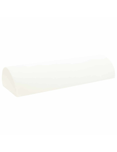 Cuscino per le Gambe Geometrico Grigio 52 x 20 x 11 cm