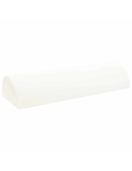 Cuscino per le Gambe Geometrico Grigio 52 x 20 x 11 cm