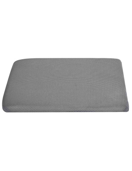 Cuscino per la seduta Grigio 39 x 38 x 8,5 cm