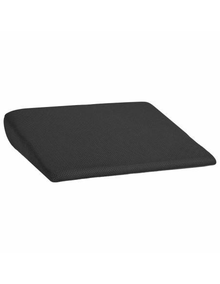 Cuscino per la seduta Nero 39 x 38 x 8,5 cm