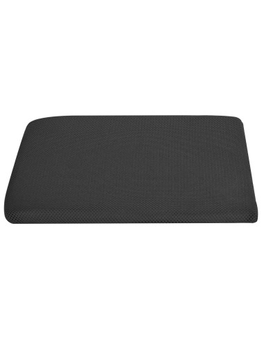 Cuscino per la seduta Nero 39 x 38 x 8,5 cm