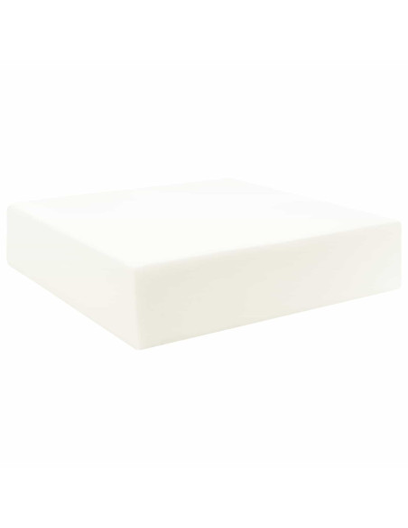Cuscino per la seduta 40 x 40 x 11 cm Schiuma PU Nero