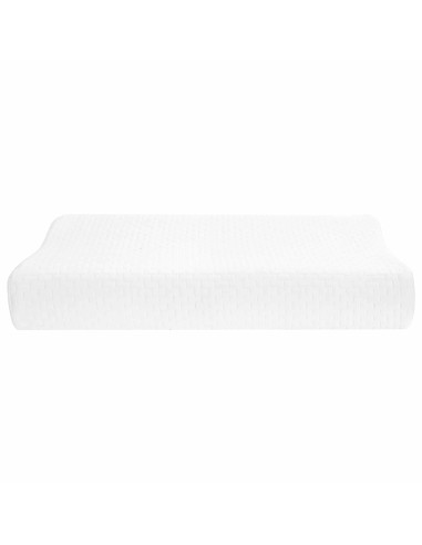 Cuscino da Letto Tinta unita Bianco 57 x 37 x 11,5 cm