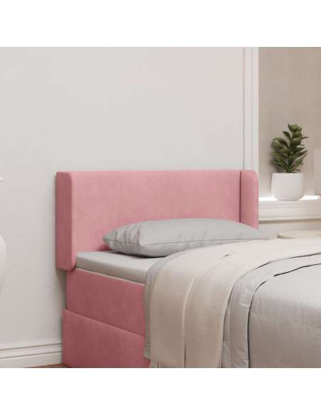 Orecchia della Testata Rosa 40,5 x 40,5 x 4 cm Velluto