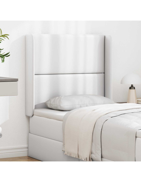 Orecchia della Testata Bianco 80 x 16 x 4 cm PVC