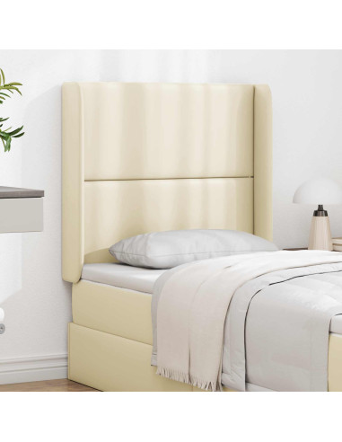 Orecchia della Testata Crema 80 x 16 x 4 cm PVC