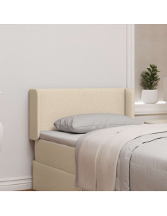 Orecchia della Testata Crema 40,5 x 40,5 x 4 cm Tessuto