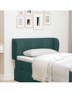 Orecchia della Testata Verde 40 x 23 x 6 cm Velluto