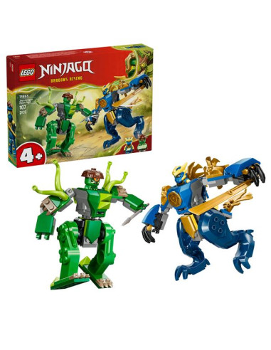 DUELLO CON IL DRAGO-MECH DI JAY