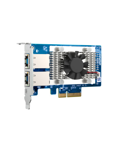 QNAP QXG-10G2T scheda di rete e adattatore Interno Ethernet 10000 Mbit/s