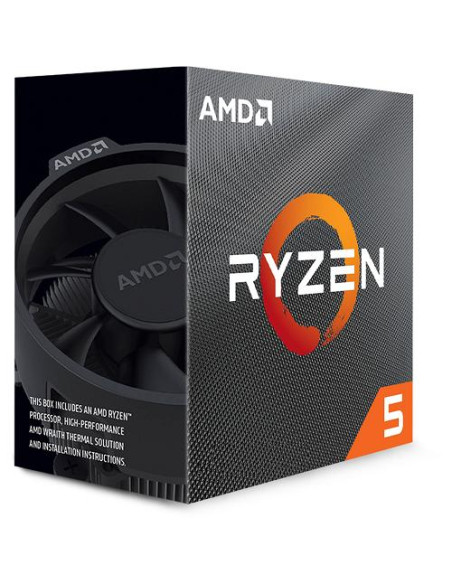 AMD Ryzen 5 5500 6 Core 3.6GHz 19MB skAM4 Box - 100-100000457BOX Processore