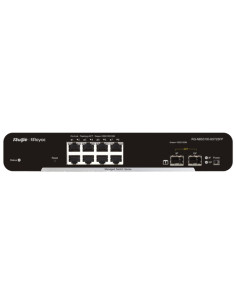 REYEE CLOUD SWITCH MANAGED GIGABIT L2 8 PORTE, 2 SLOT SFP (CHASSIS METALLICO DESKTOP)
