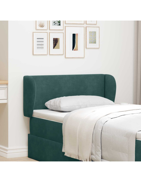 Orecchia della Testata Verde 40 x 23 x 6 cm Velluto