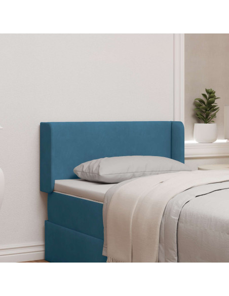 Orecchia della Testata Blu 40,5 x 40,5 x 4 cm Velluto