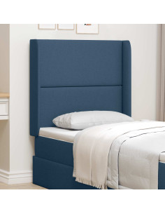 Orecchia della Testata Blu 80 x 16 x 4 cm Tessuto