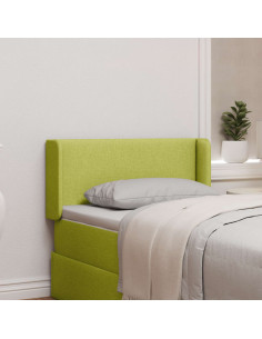 Orecchia della Testata Grigio 80 x 16 x 4 cm Tessuto